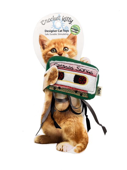 SALE CATmas Songs Eaten Cassette Tape Cat Toy