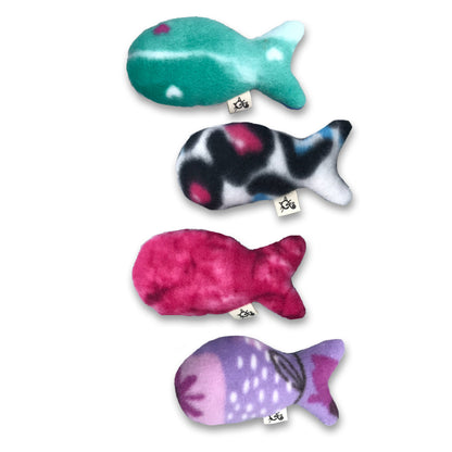 Printed Catnip Fish 3-Pack