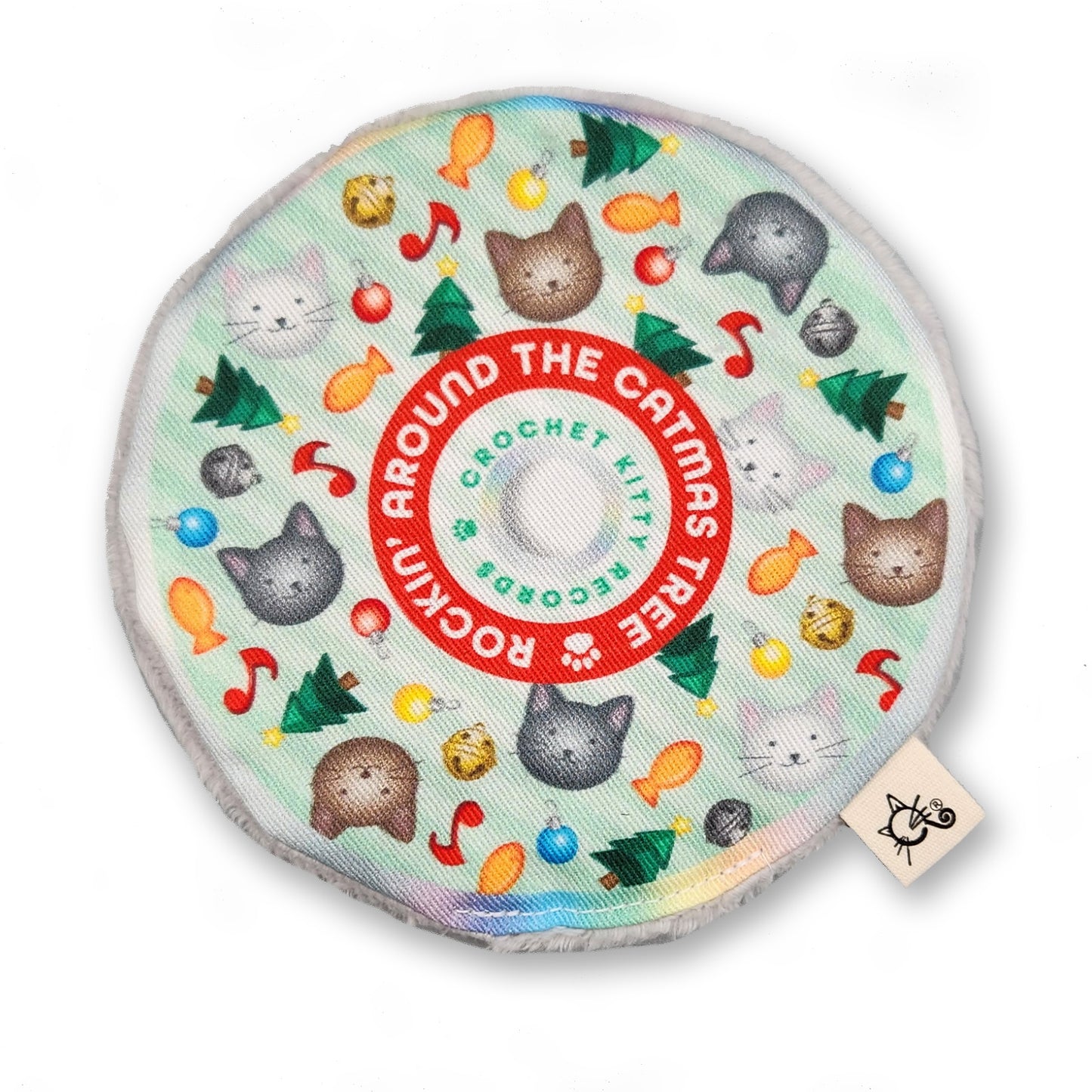 SALE Catmas Catnip & Silvervine Frisbee CD Cat Toys