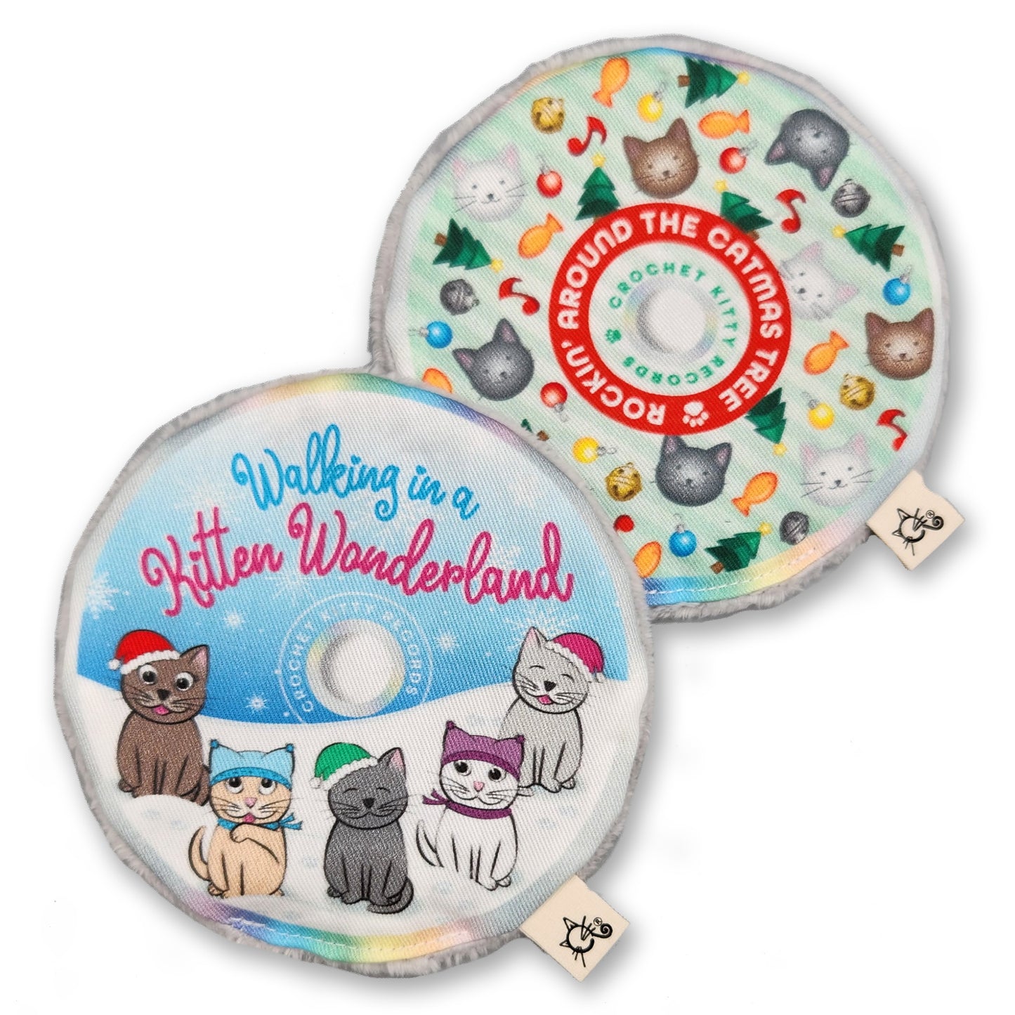 SALE Catmas Catnip & Silvervine Frisbee CD Cat Toys