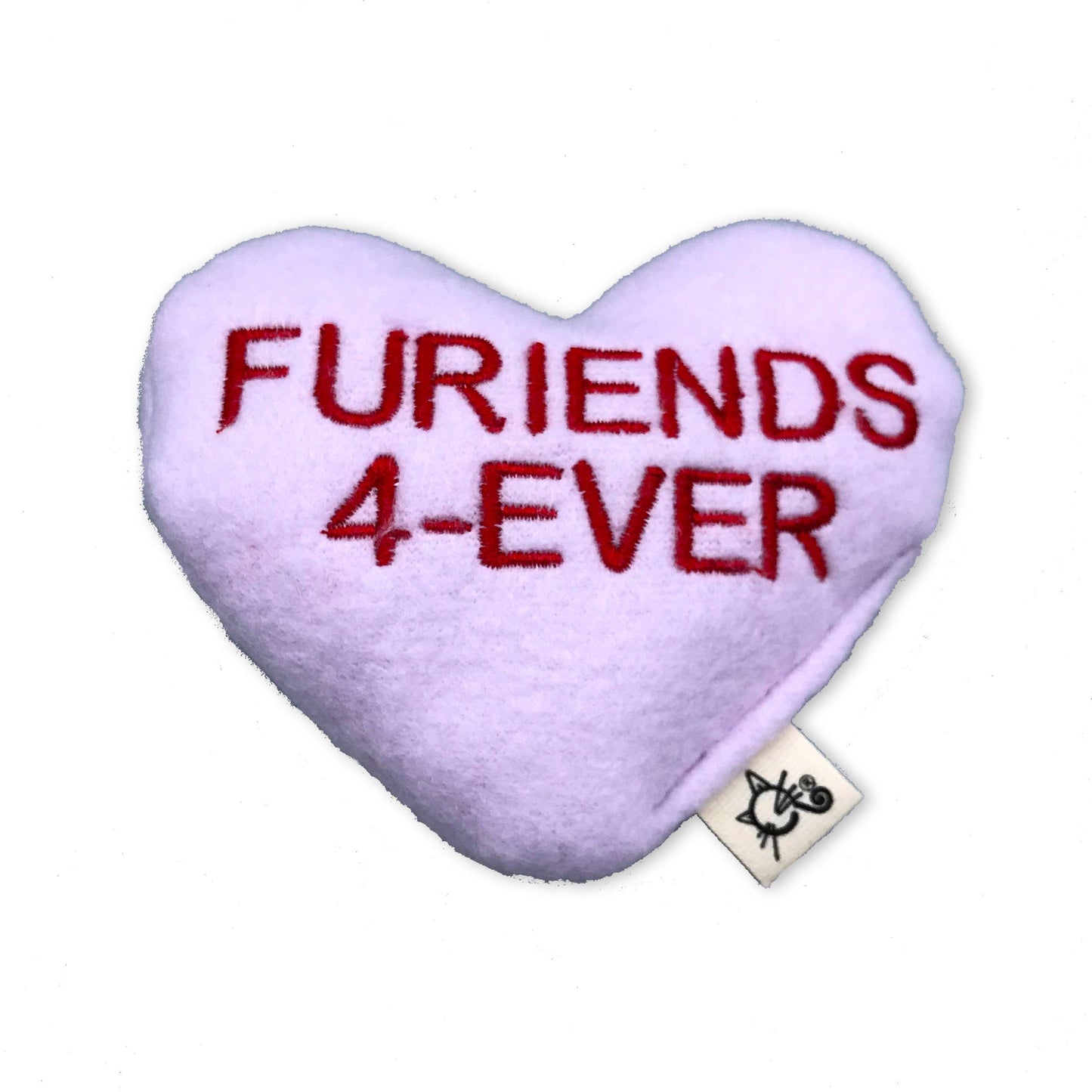 Catnip Candy Convo Hearts Cat Toy Twin Pack