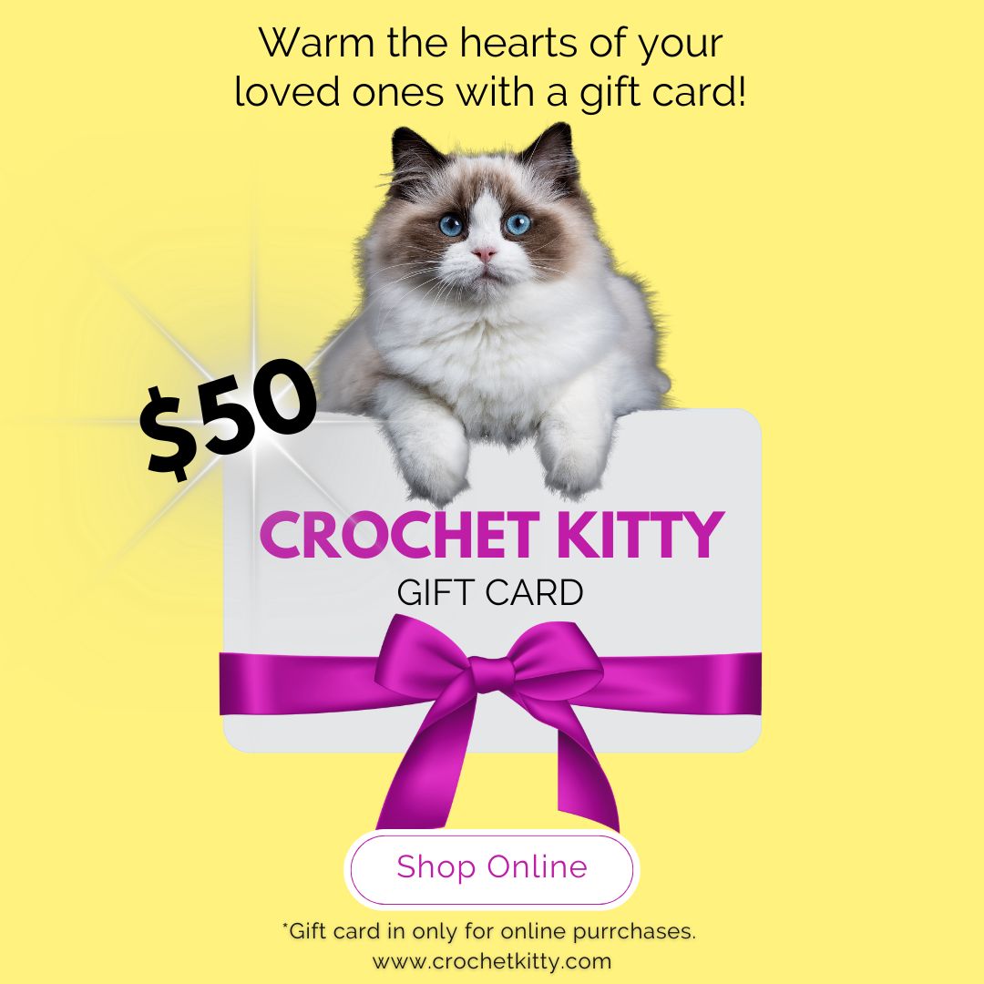 Crochet Kitty Gift Card