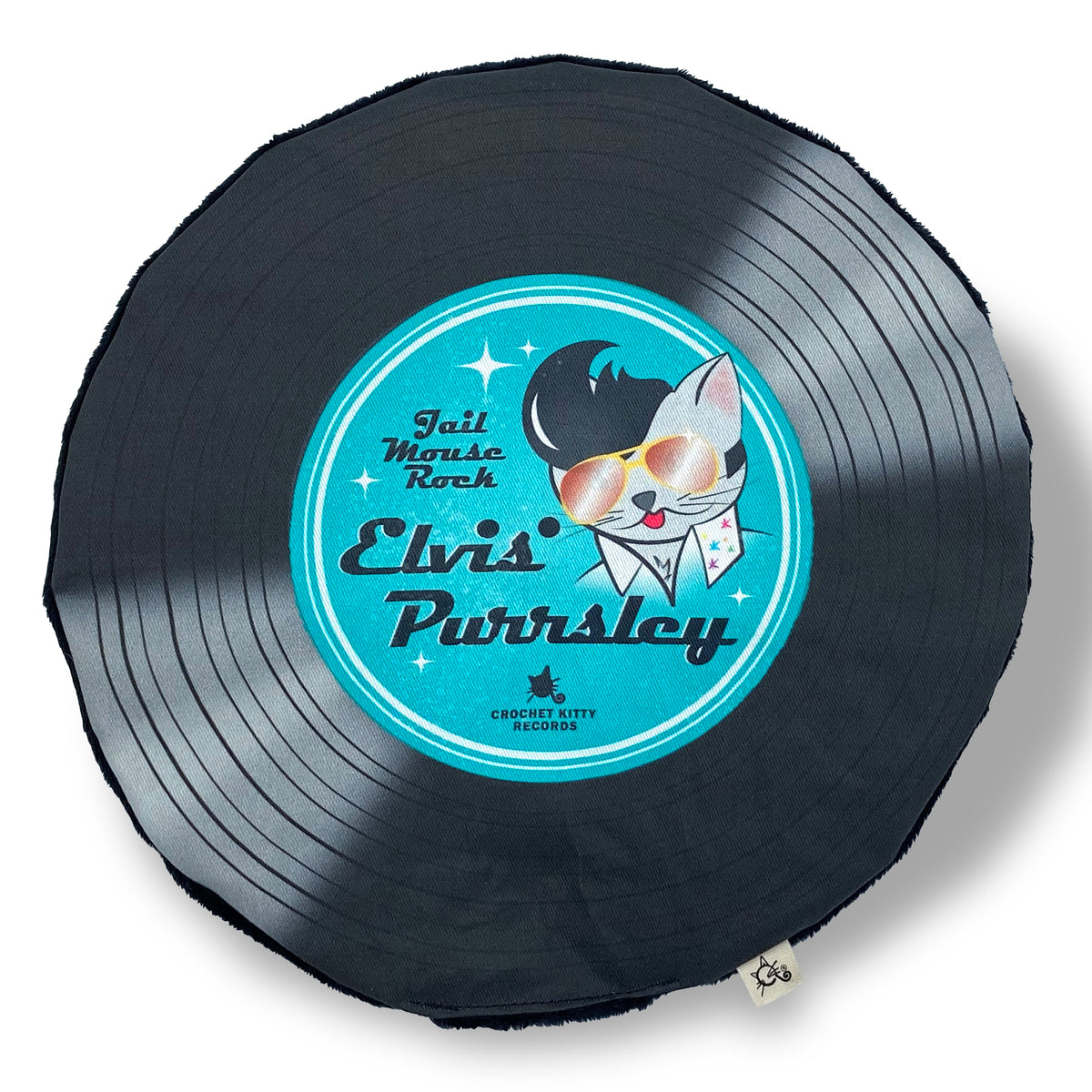 Elvis Purrsley Record Mat – Catnip Cat Toy
