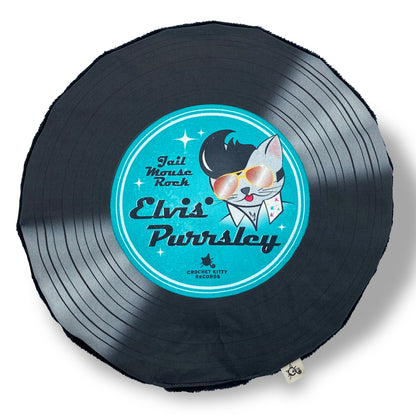Elvis Purrsley Record Mat – Catnip Cat Toy