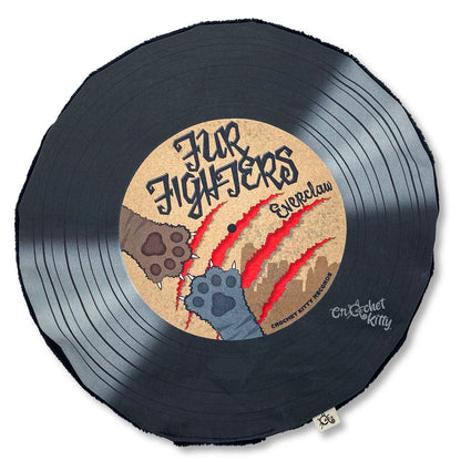 Fur Fighters Record Mat – Catnip Cat Toy
