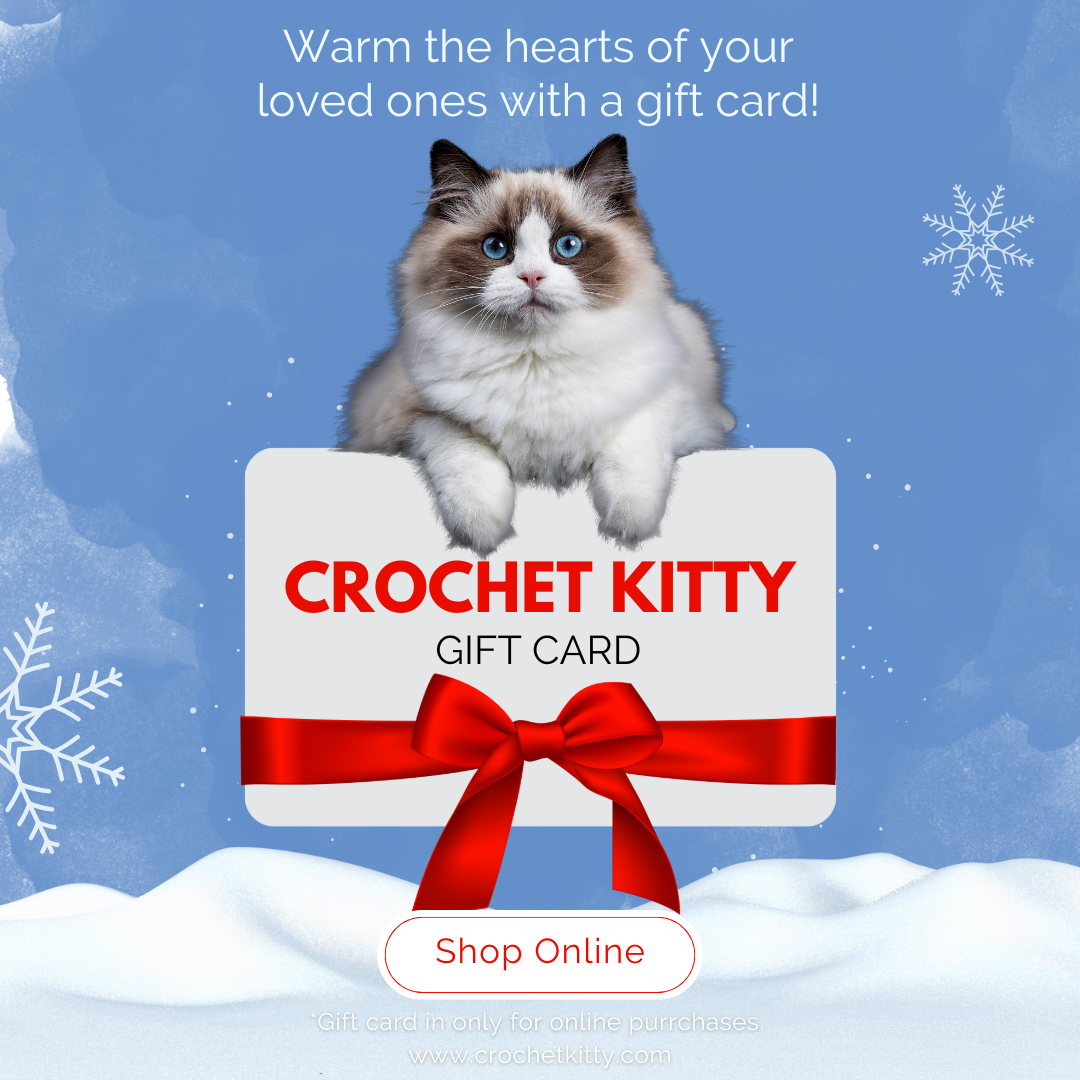 Crochet Kitty Gift Card