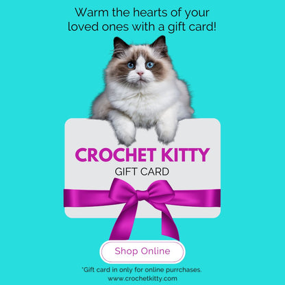 Crochet Kitty Gift Card