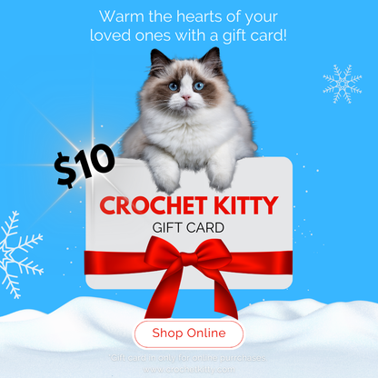 Crochet Kitty Gift Card