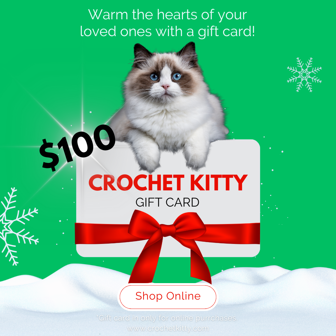 Crochet Kitty Gift Card