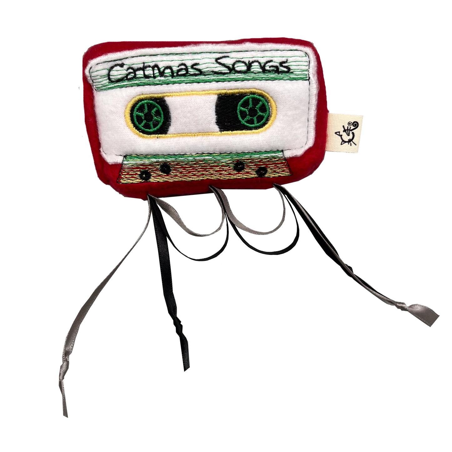 Catmas Songs Eaten Cassette Tape Cat Toy