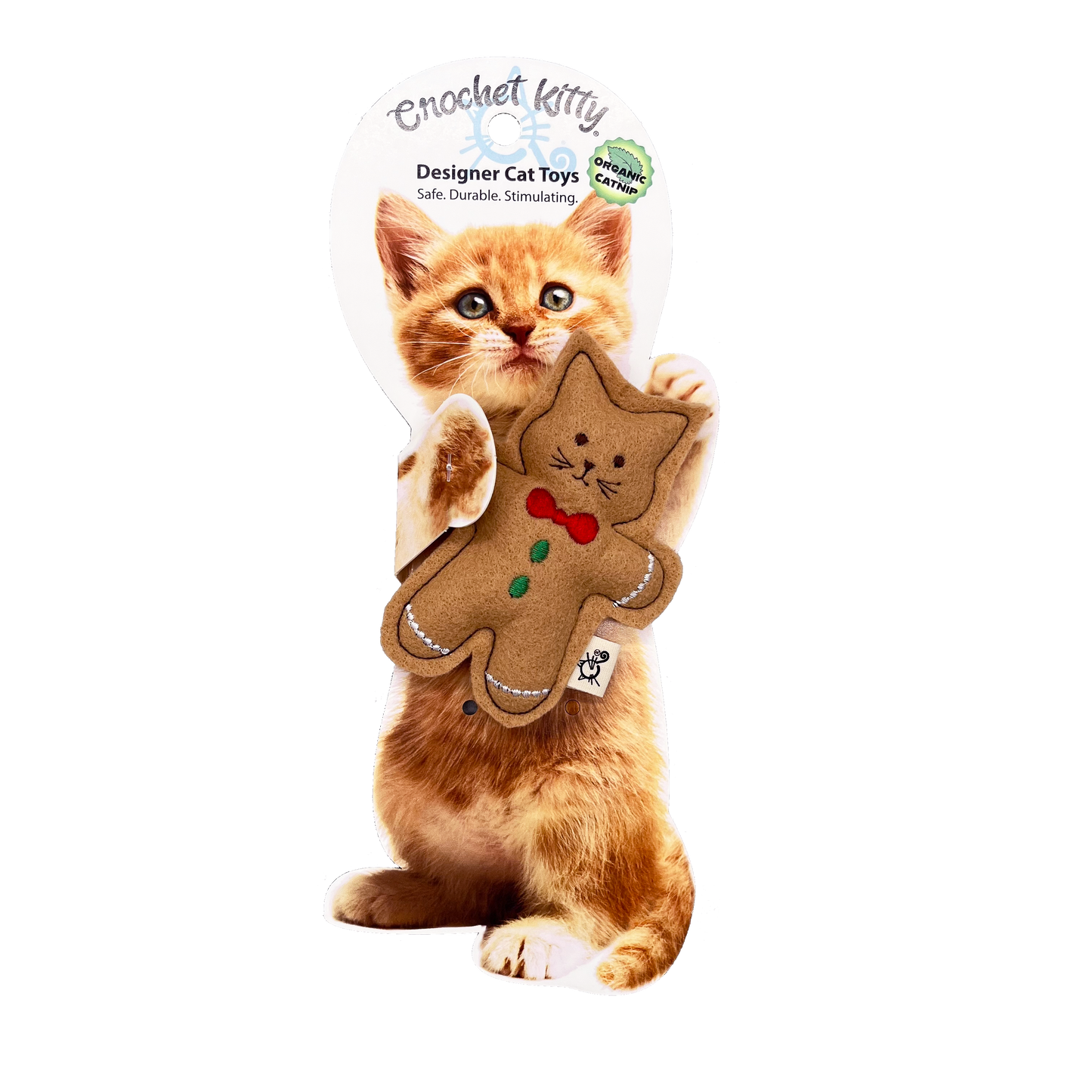 Gingerbread Cat Cookie Cat Toy