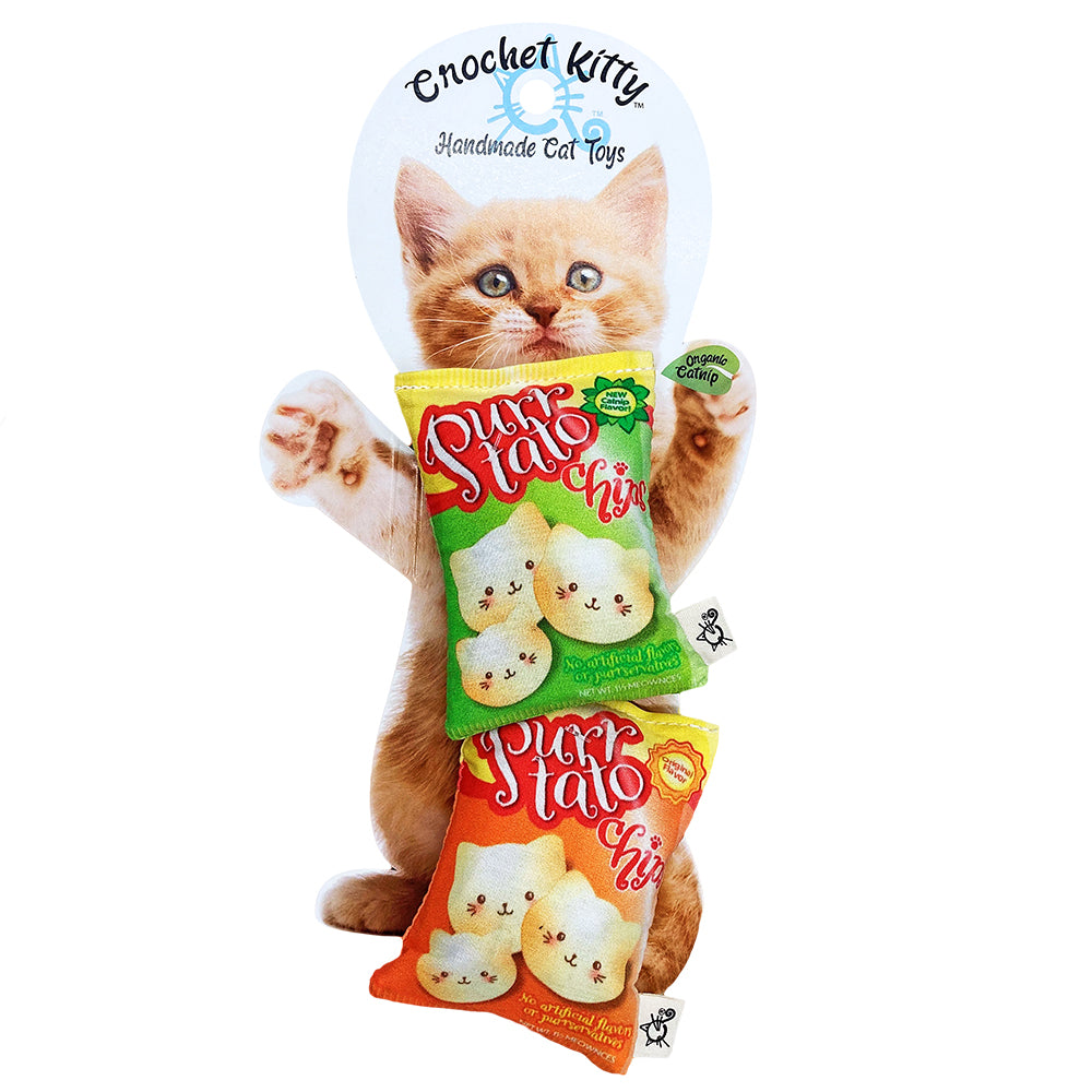 Purrtato Chips Cat Toy Twin Pack