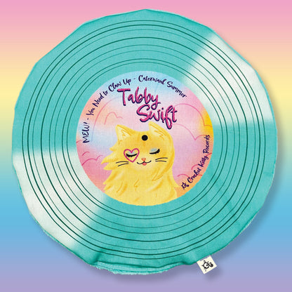 Crinkle and Catnip Record Cat Mat