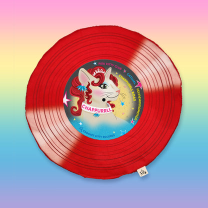 Crinkle and Catnip Record Cat Mat