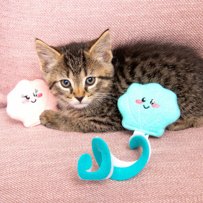 Seashell Kitten Toys Twin Pack