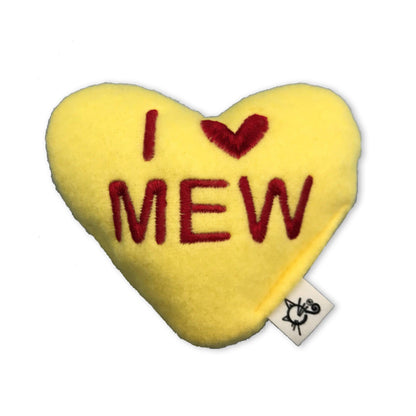 Catnip Candy Convo Hearts Cat Toy Twin Pack