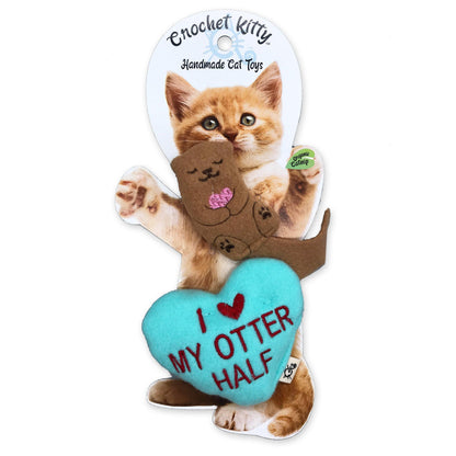 NEW! Catnip Otter with Convo Heart