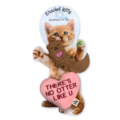 NEW! Catnip Otter with Convo Heart